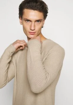 JACK&JONES Premium Jprblucarlos Crew Neck - Trui - Beige -Jack & Jones Verkoopwinkel ea3ce84177114277bf7202238c269394