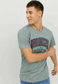 Jack & Jones Crew Neck - T-Shirt Print - Slate Gray -Jack & Jones Verkoopwinkel eb25d0a7662a44a18e5bedf97cd0eb34