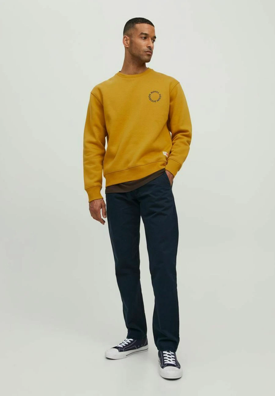 Jack & Jones Rdd Carl - Sweater - Harvest Gold 2 Jack & Jones Rdd Carl - Sweater - Harvest Gold - Afbeelding 2