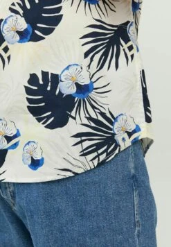 Jack & Jones Kurzarmhemd All Over - Overhemd - Cloud Dancer -Jack & Jones Verkoopwinkel ec14c9f8bfd54b268224db59c1aa8da2
