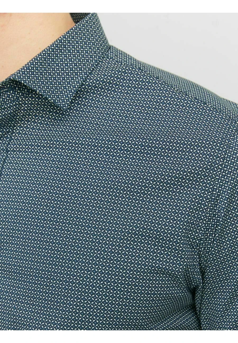 JACK&JONES Premium Jprblablackpool Strech Ls Sn- Overhemd - Navy Blazer 5 JACK&JONES Premium Jprblablackpool Strech Ls Sn- Overhemd - Navy Blazer - Afbeelding 5