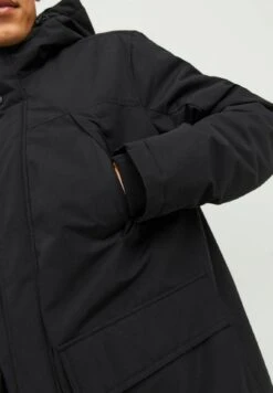 Jack & Jones Gefütterte - Winterjas - Black -Jack & Jones Verkoopwinkel ef2f0cab26f14cb7b1fa1d6ef3080eae