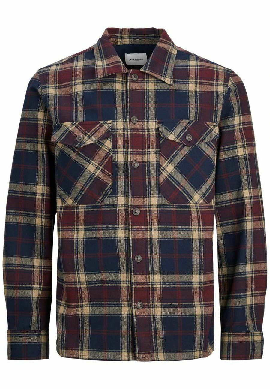 Jack & Jones Jjeeddie Ls Noos - Overhemd - Port Royale 7 Jack & Jones Jjeeddie Ls Noos - Overhemd - Port Royale - Afbeelding 7