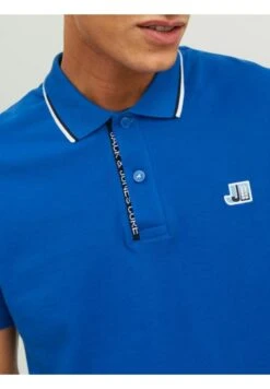 Jack & Jones Jcologan- Poloshirt - Blue Iolite -Jack & Jones Verkoopwinkel efd566af661a4f73993fe71afac4947e