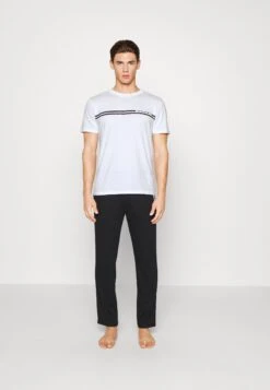 Jack & Jones Jacwilliam Tee And Pants - Pyjama - White/Black