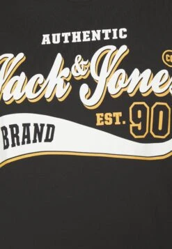 Jack & Jones Elogo Tee Ss O-Neck 2 Col - T-Shirt Print - Black -Jack & Jones Verkoopwinkel f4597cf1ae9941af92dfdcb07a7b61a6