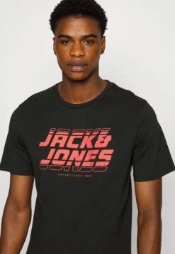 Jack & Jones Jcoelliot Tee Crew Neck - T-Shirt Print - Black -Jack & Jones Verkoopwinkel f49fa71173e748cf841893000c02571e