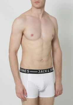 Jack & Jones Sense Trunks 3 Pack - Onderbroeken - White