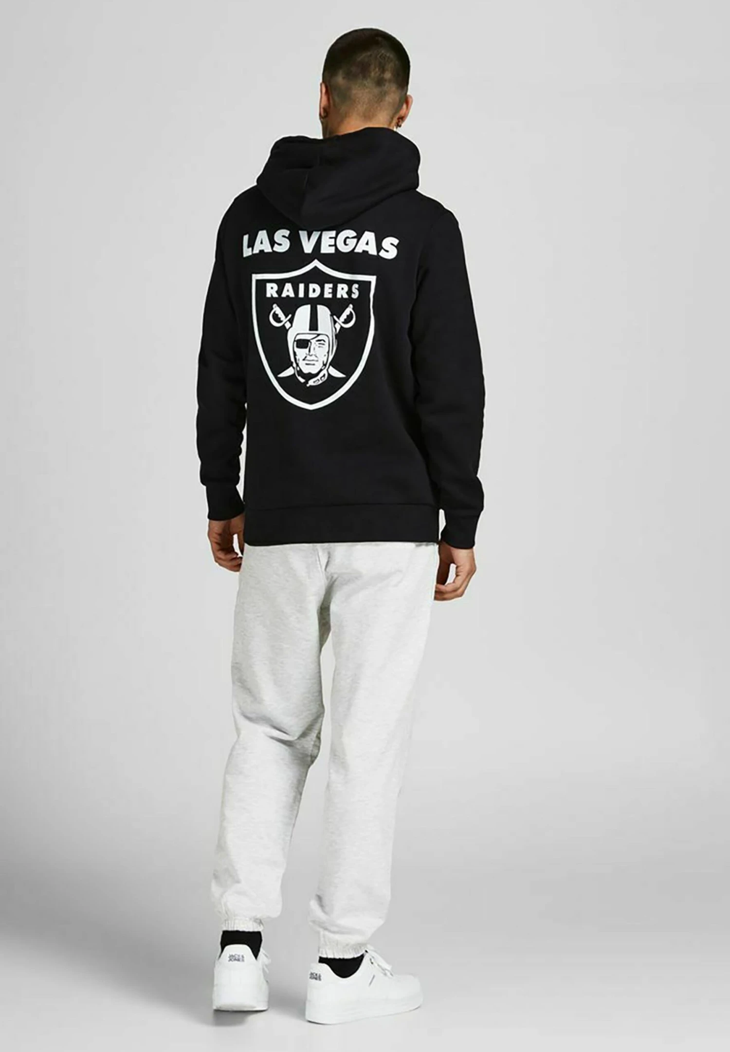 Jack & Jones Miles - Trainingsbroek - White Melange 3 Jack & Jones Miles - Trainingsbroek - White Melange - Afbeelding 3