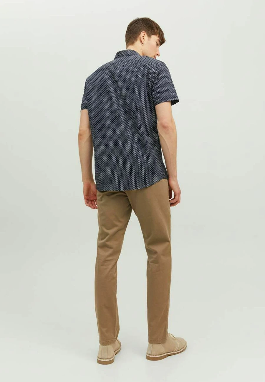 JACK&JONES Premium Premium Kurzarm Print - Overhemd - Navy Blazer 3 JACK&JONES Premium Premium Kurzarm Print - Overhemd - Navy Blazer - Afbeelding 3