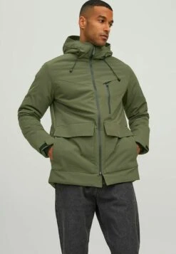 Jack & Jones Jjkaiser Sn - Parka - Forest Night