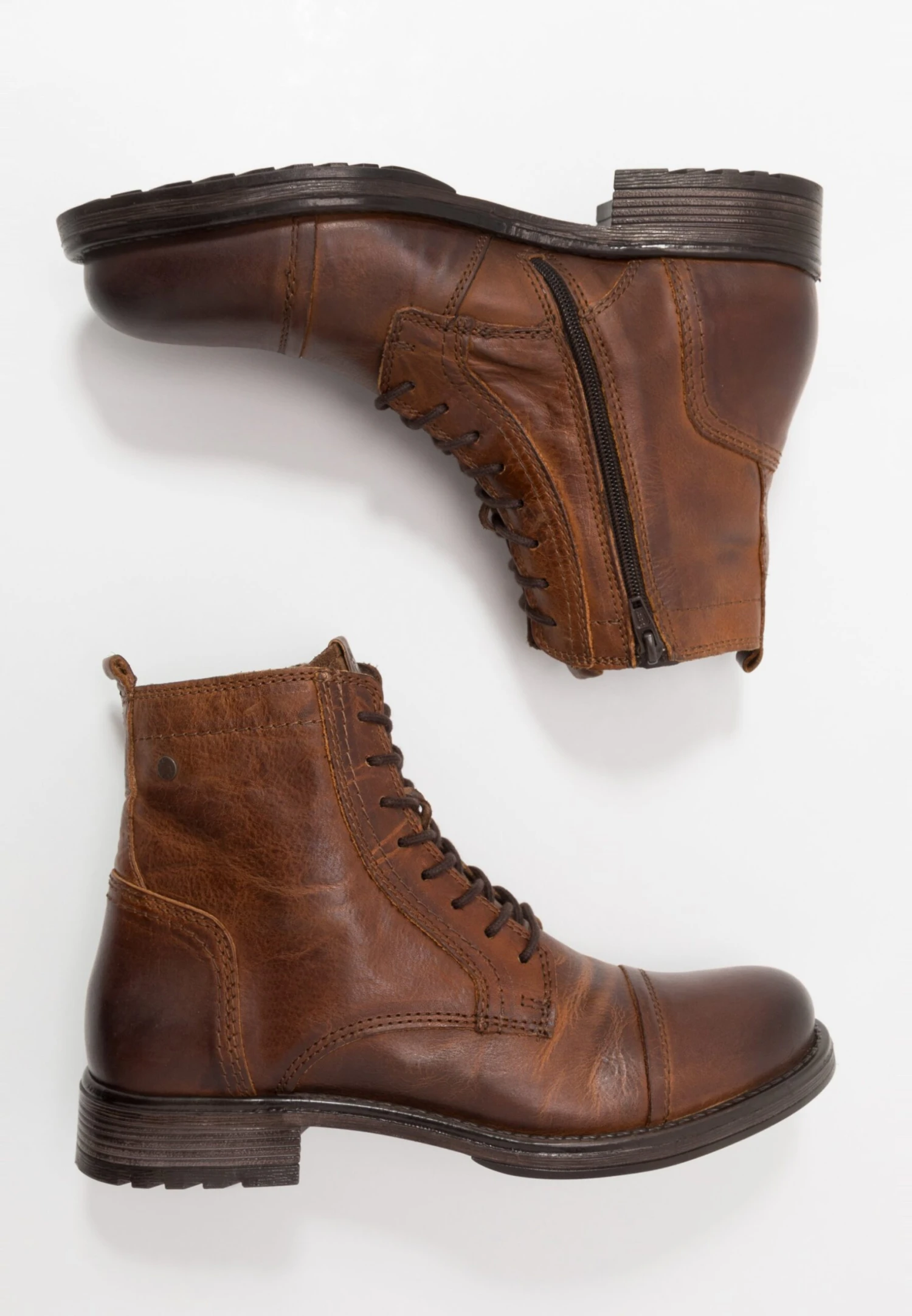 Jack & Jones Jfwrussel - Veterboots - Cognac 5 Jack & Jones Jfwrussel - Veterboots - Cognac - Afbeelding 5