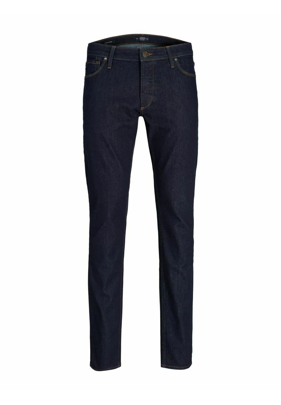 Jack & Jones Glenn Evan - Slim Fit Jeans - Blue Denim 1 Jack & Jones Glenn Evan - Slim Fit Jeans - Blue Denim