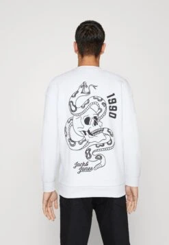 Jack & Jones Jjink Crew Neck - Sweater - White