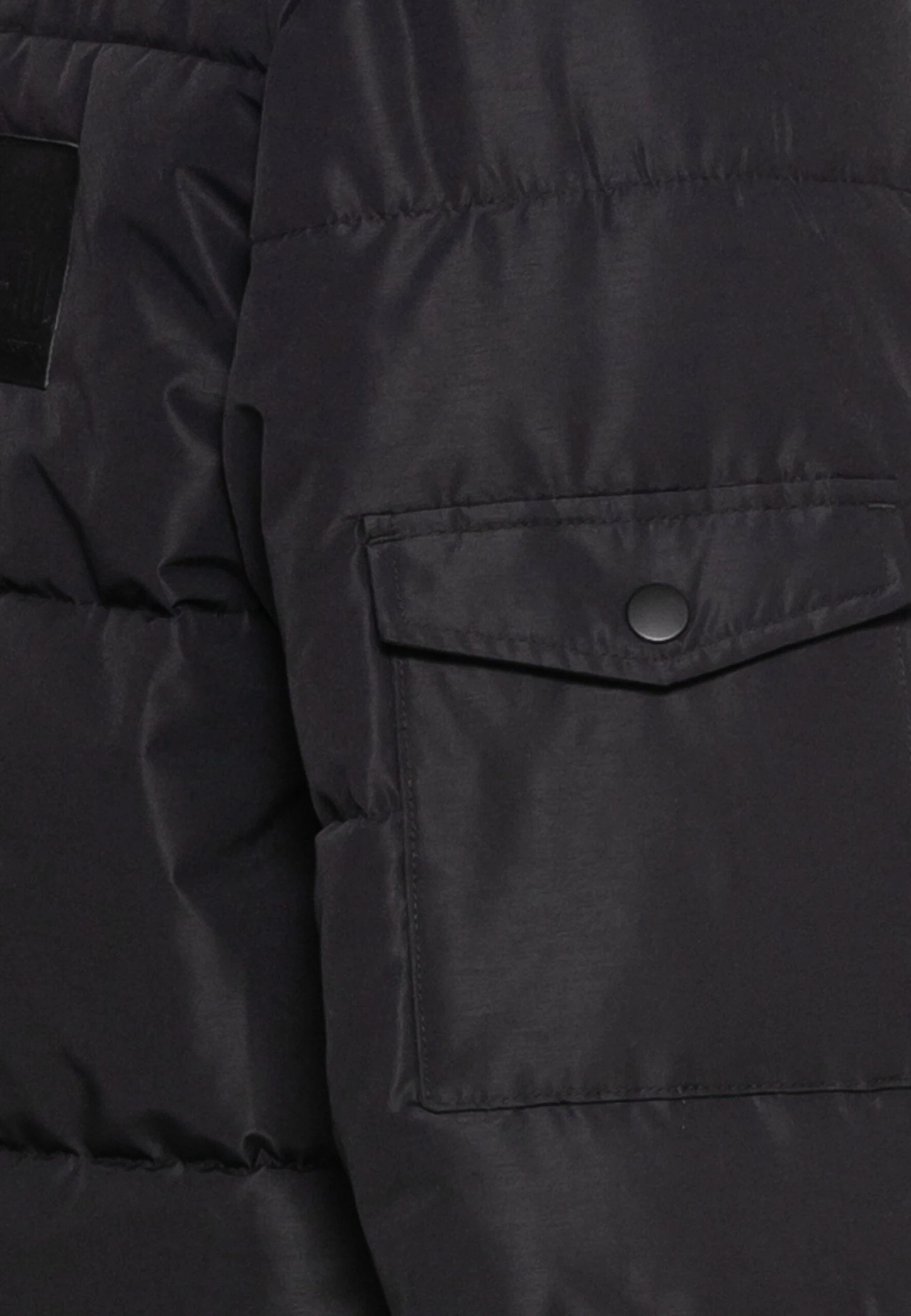 Jack & Jones Jcocroft Long Puffer- Winterjas - Black 3 Jack & Jones Jcocroft Long Puffer- Winterjas - Black - Afbeelding 3